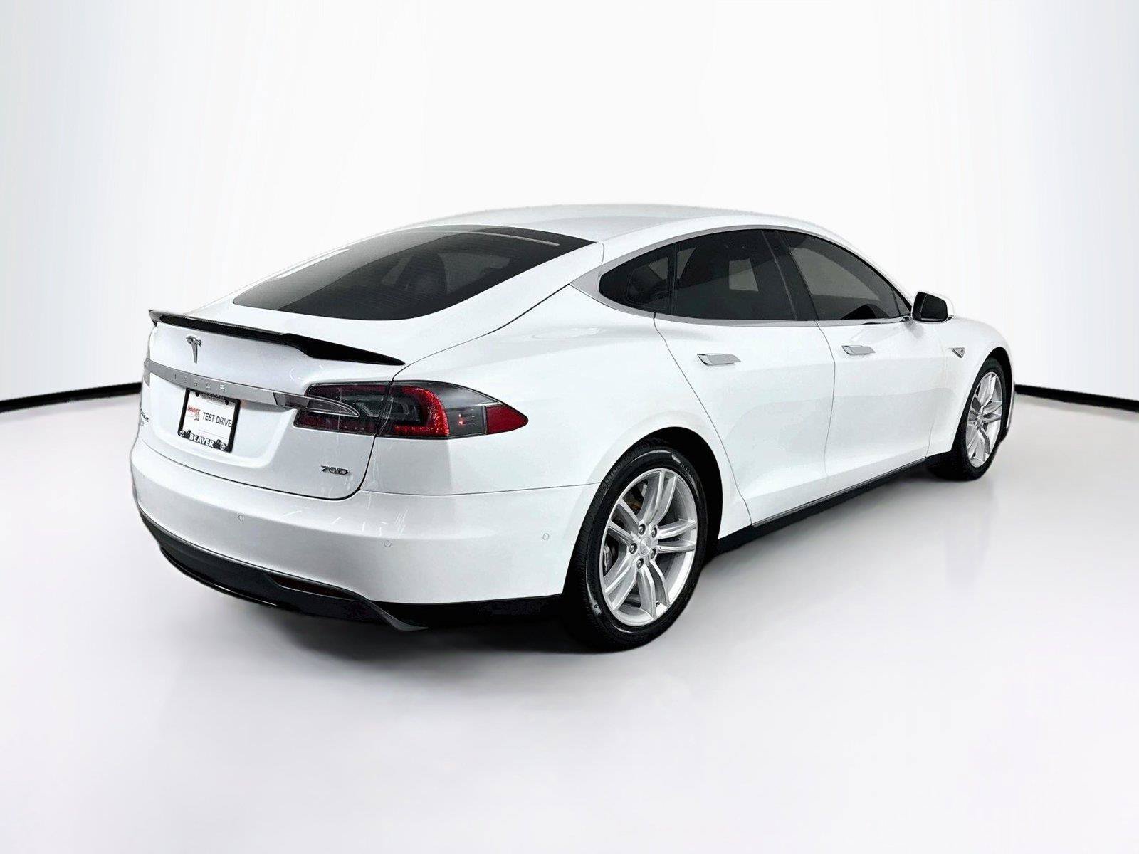 Used 2015 Tesla Model S 70D AWD/4WD image 2