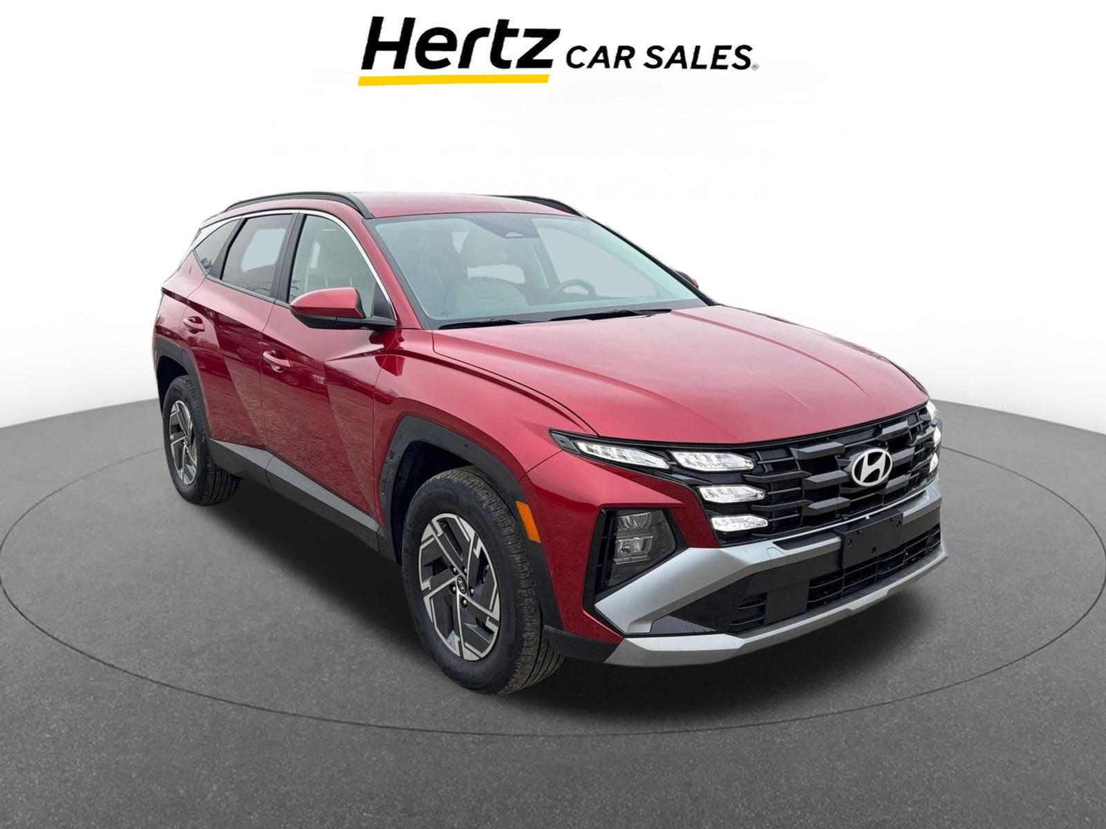 Used 2025 Hyundai Tucson Blue image 1