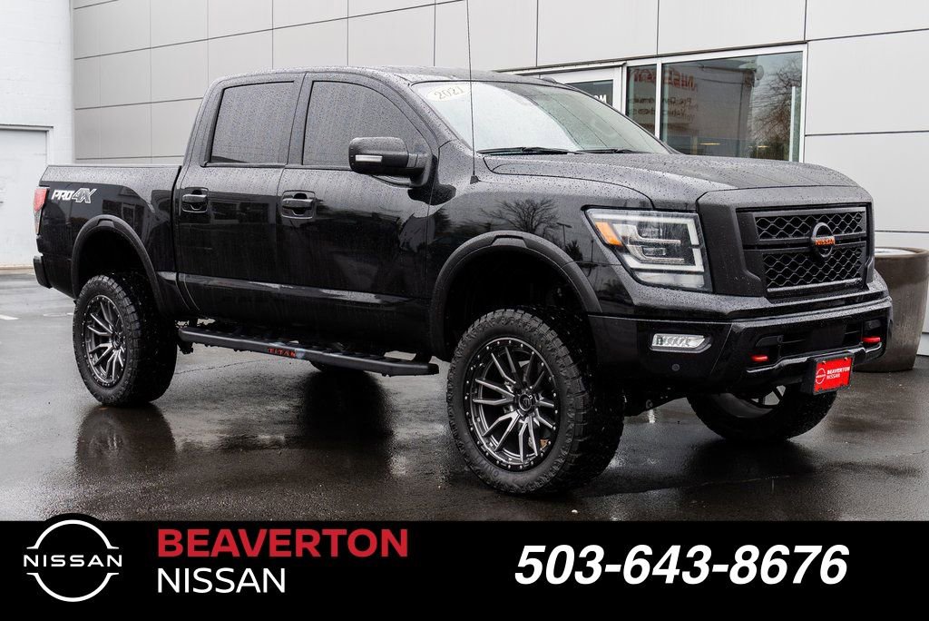 Used 2021 Nissan Titan PRO-4X w/ Pro-4x Convenience Package image 1