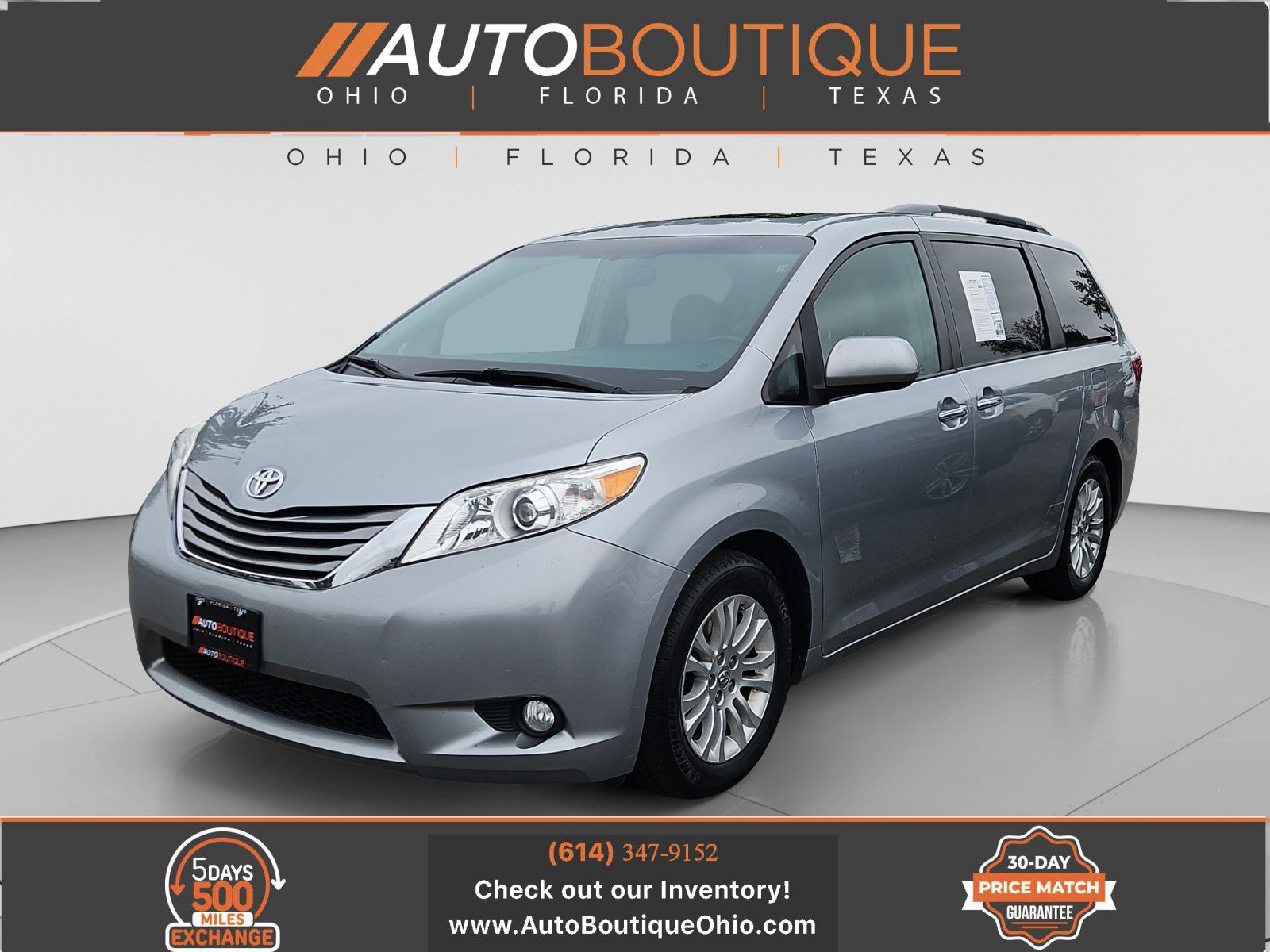 Used 2017 Toyota Sienna XLE w/ XLE Navigation Package