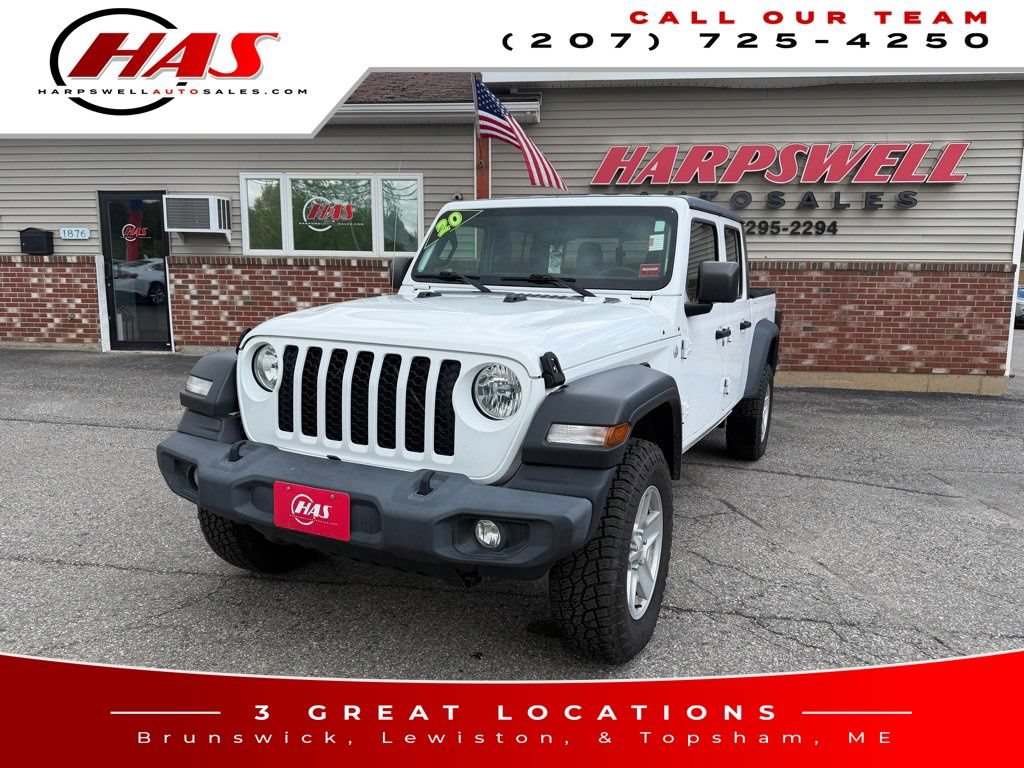 Used 2020 Jeep Gladiator Sport w/ Quick Order Package 24S AWD/4WD image 1