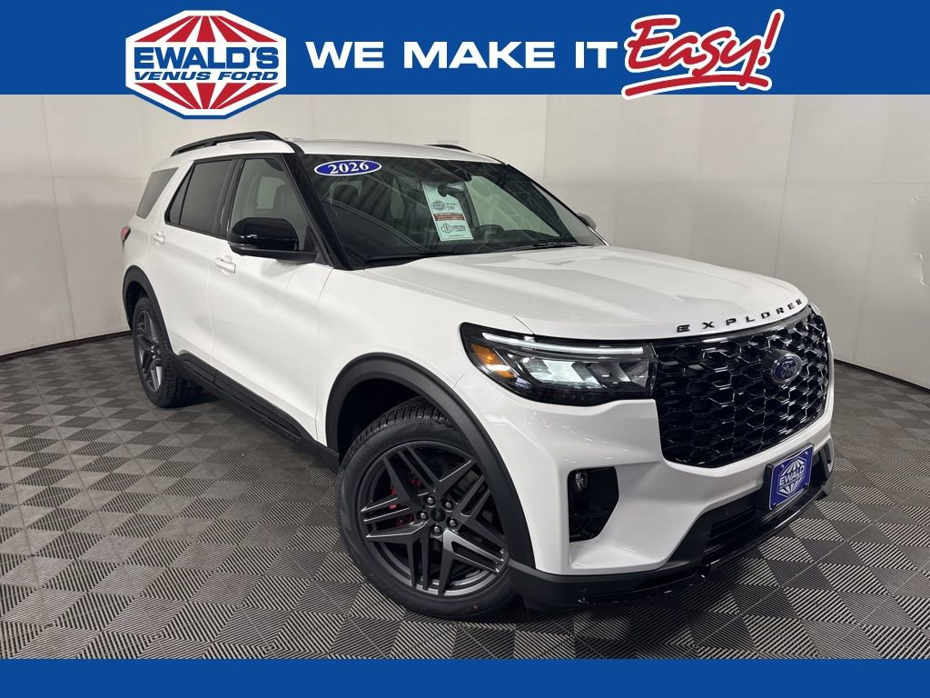 New 2026 Ford Explorer ST w/ Sun And Sound Package
