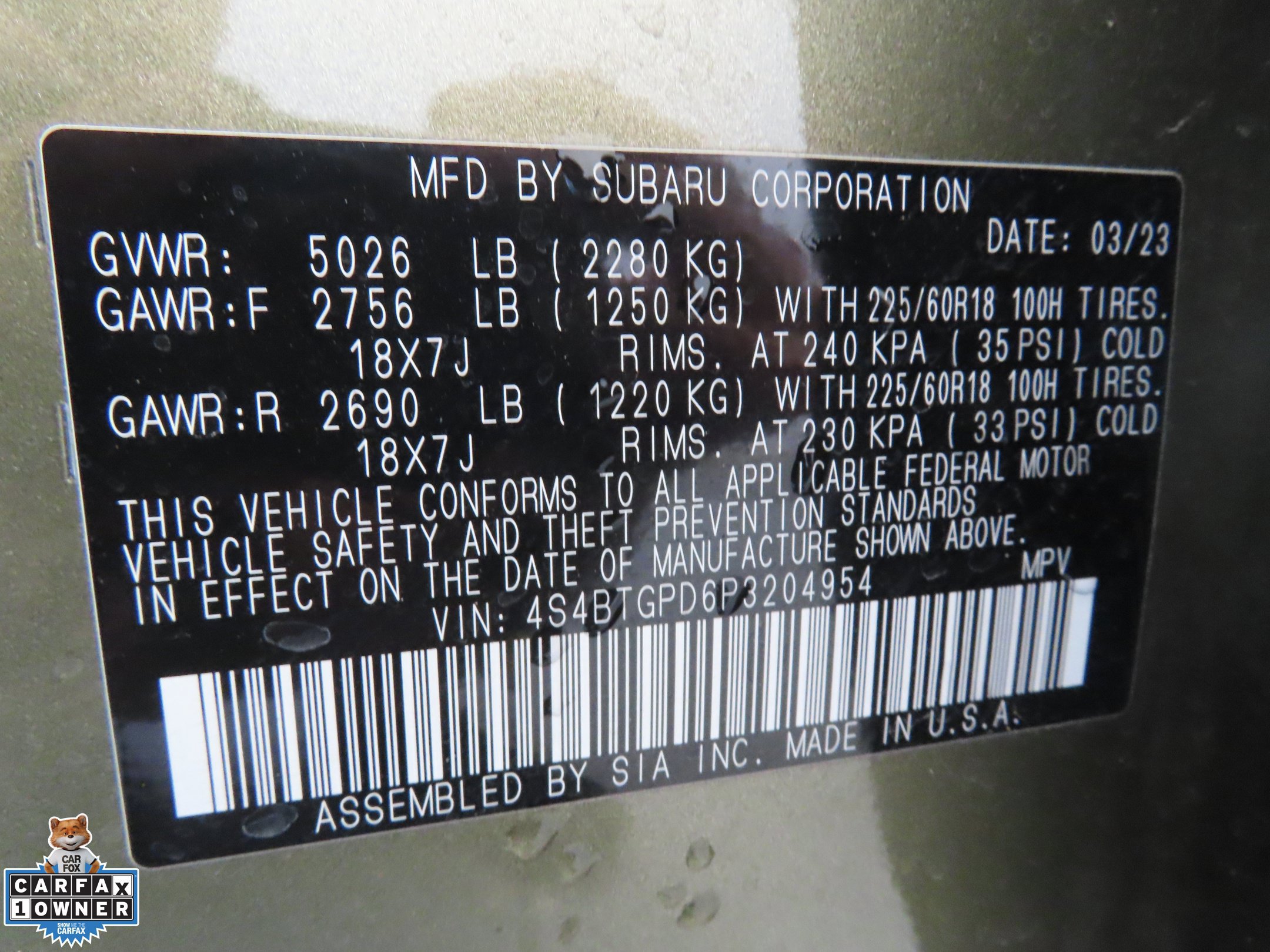 Certified 2023 Subaru Outback Touring XT AWD/4WD image 28