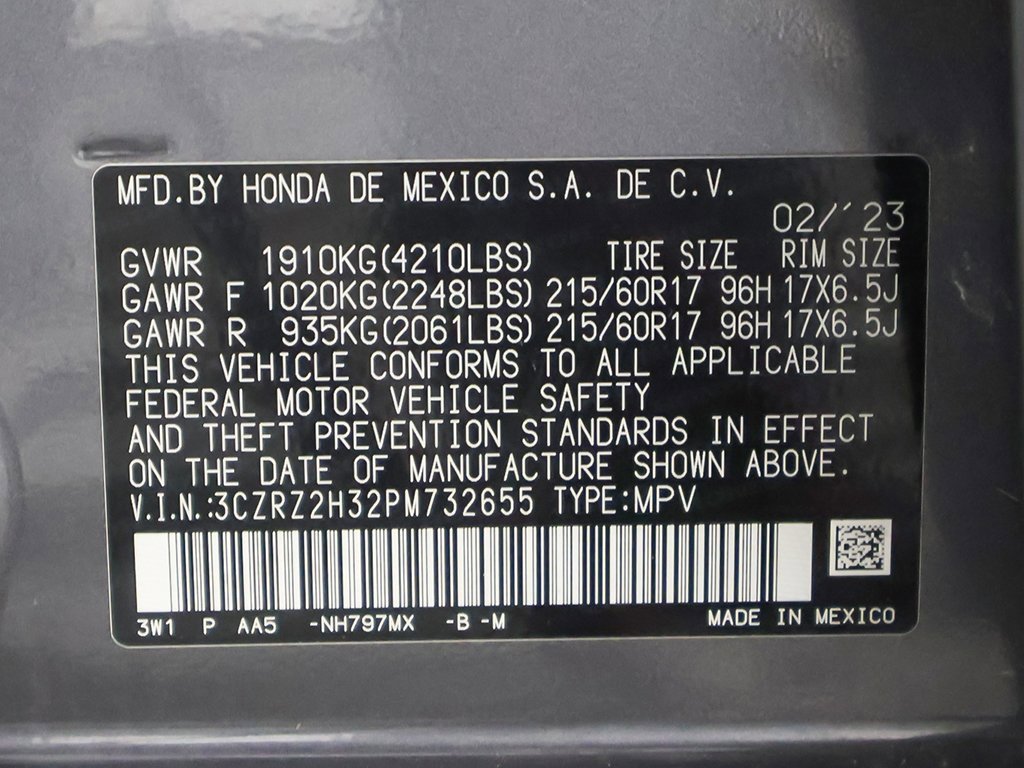 Used 2023 Honda HR-V LX image 43