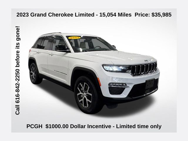 Used 2023 Jeep Grand Cherokee Limited w/ Trailer Tow Prep Group (B)