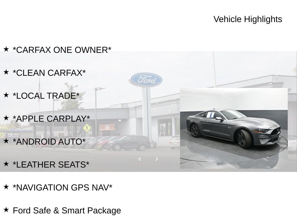 Used 2021 Ford Mustang GT Premium w/ Equipment Group 401A RWD image 19