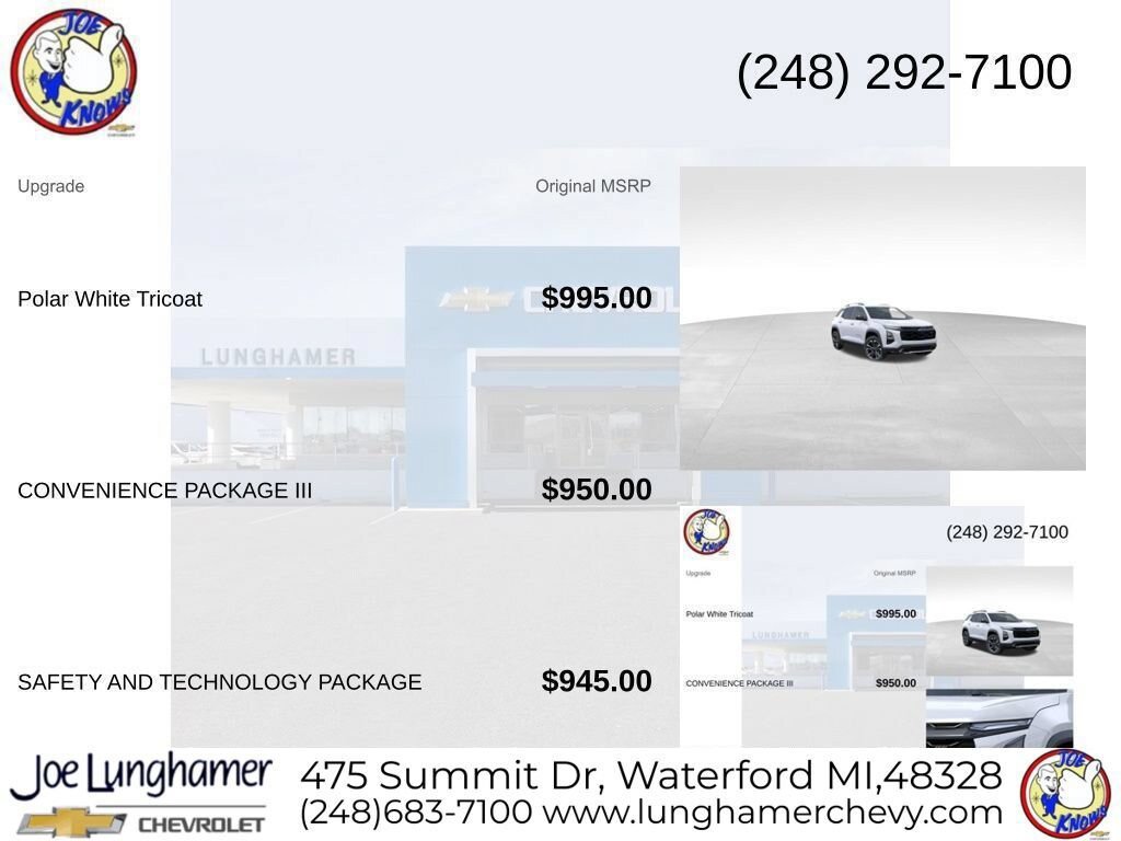 New 2026 Chevrolet Equinox RS w/ Convenience Package III AWD/4WD image 8