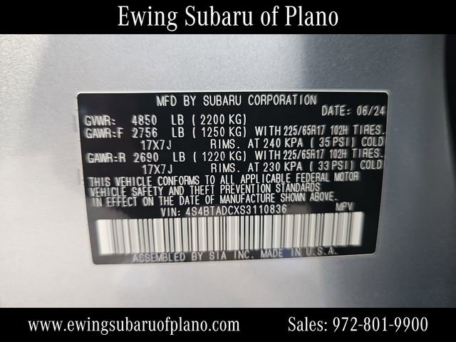 Used 2025 Subaru Outback Premium AWD/4WD image 29