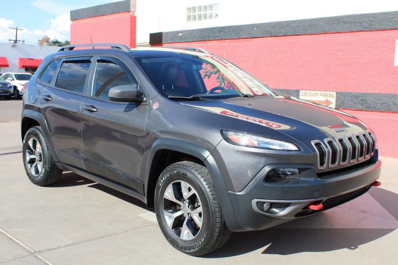 Used 2015 Jeep Cherokee Trailhawk w/ Comfort/Convenience Group image 6