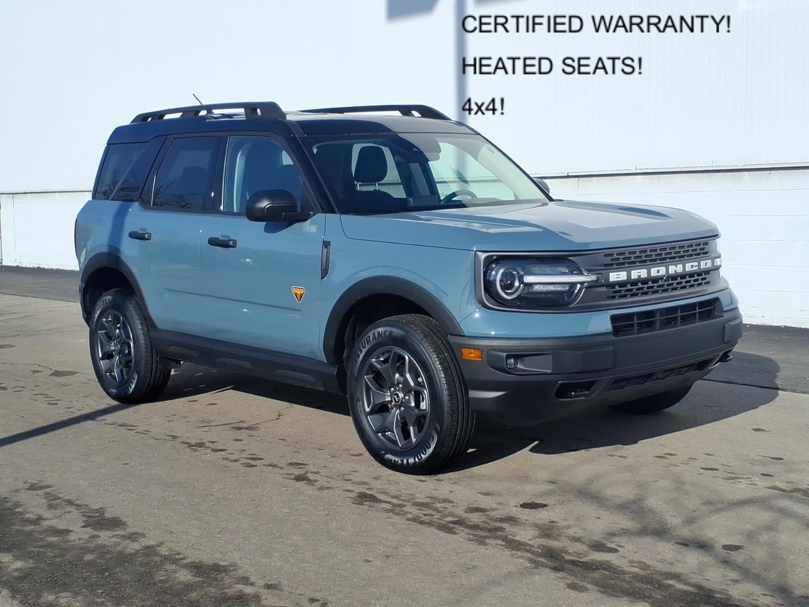 Certified 2022 Ford Bronco Sport Badlands