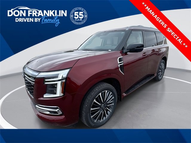 New 2025 Nissan Armada Platinum Reserve