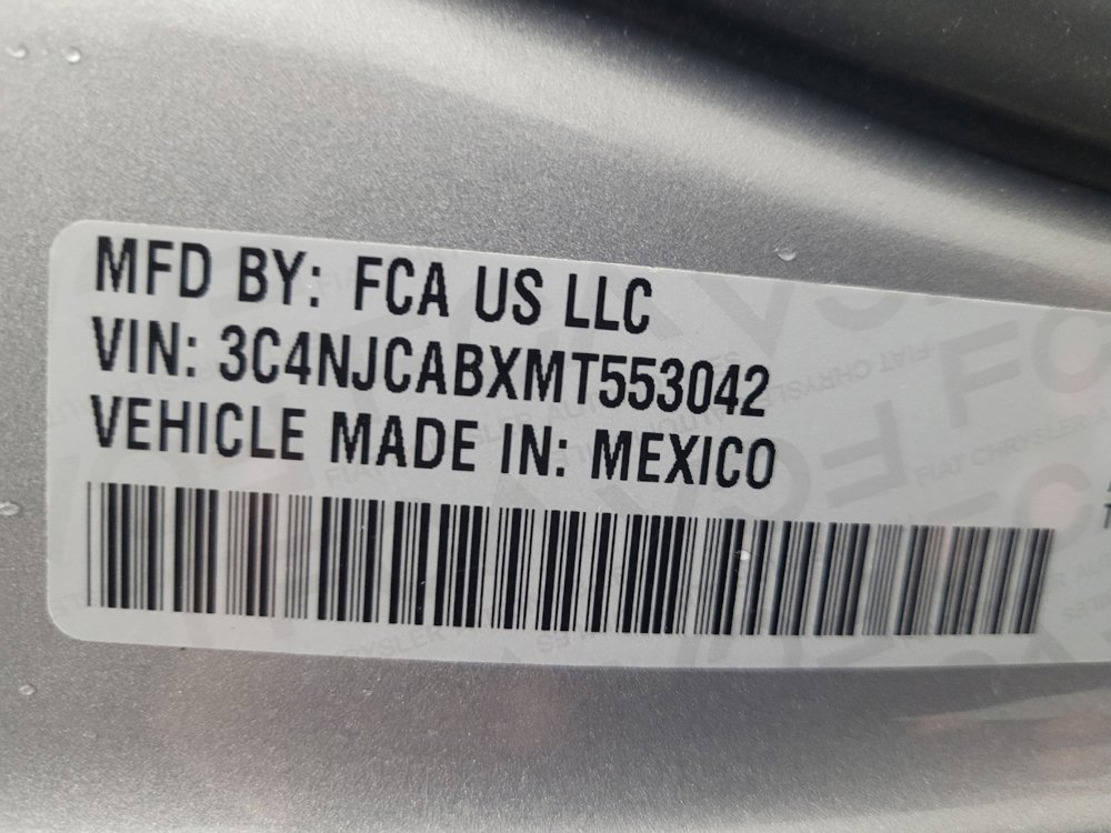 Used 2021 Jeep Compass Sport FWD image 33