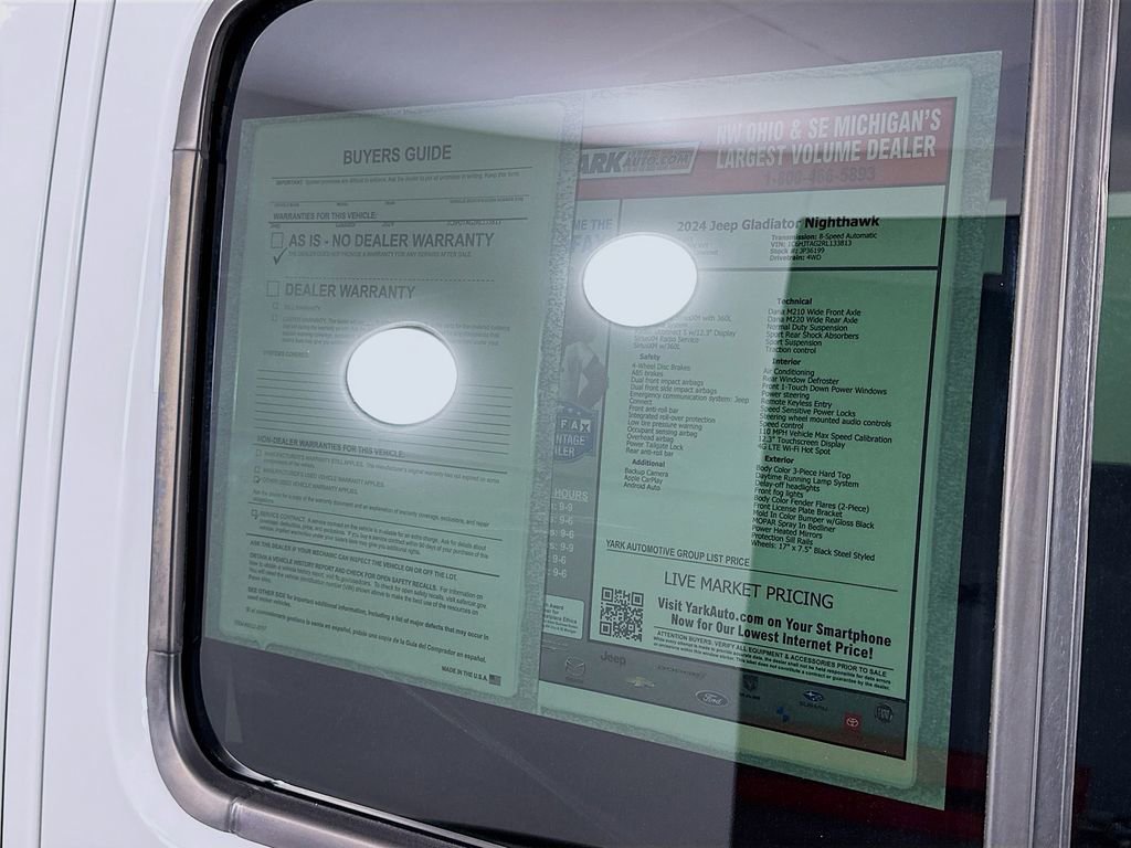 Certified 2024 Jeep Gladiator Sport image 16