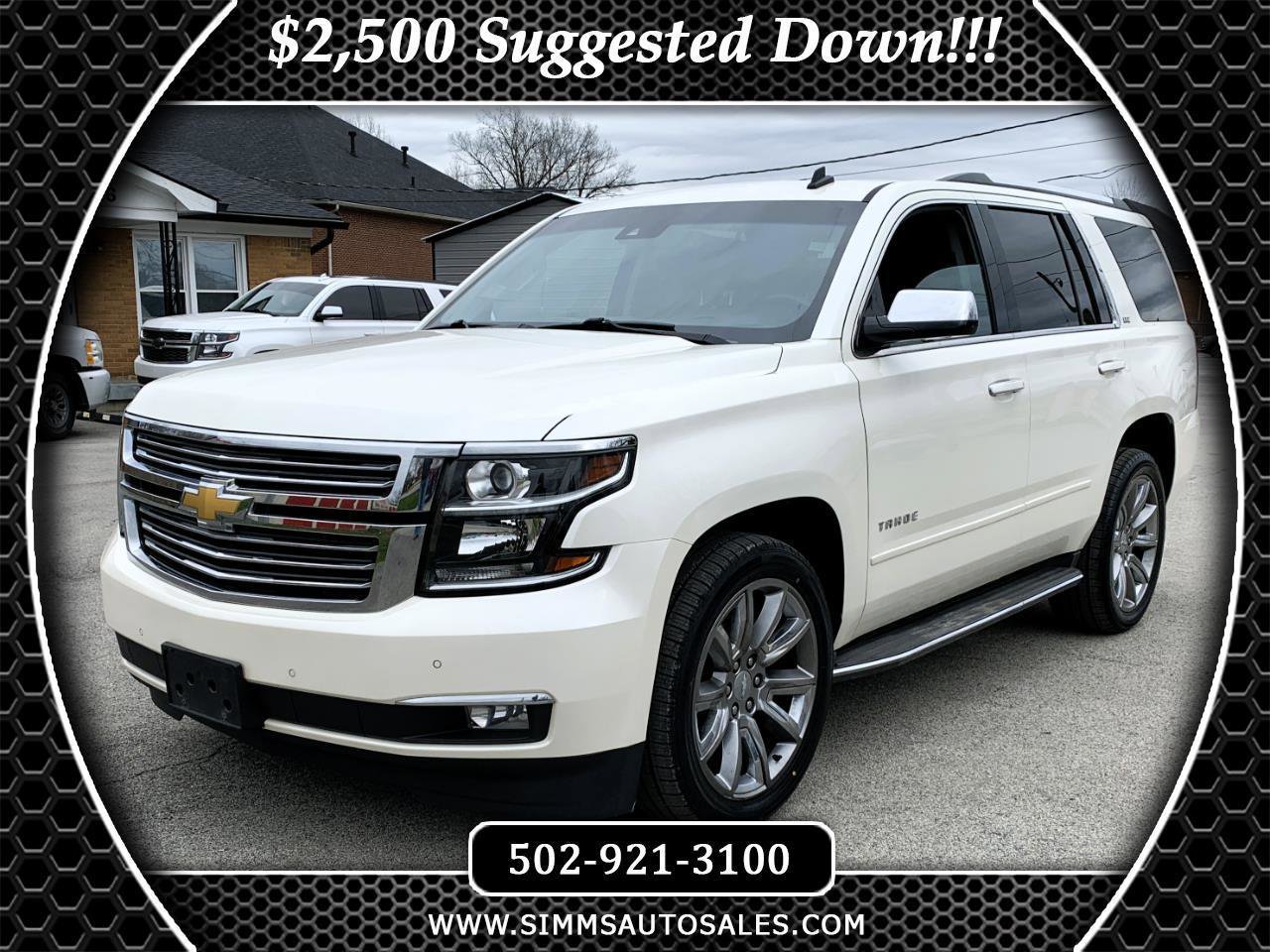 Used 2015 Chevrolet Tahoe LTZ AWD/4WD image 1