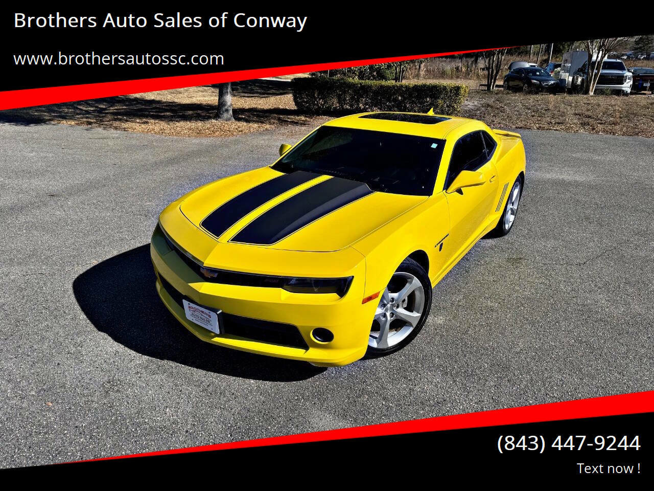 Used 2015 Chevrolet Camaro LT w/ RS Package image 1