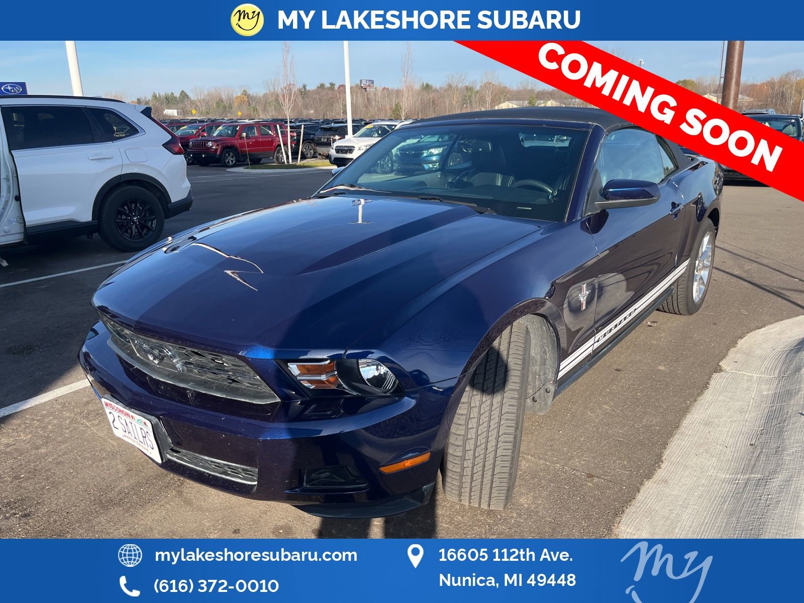 Used 2010 Ford Mustang Convertible