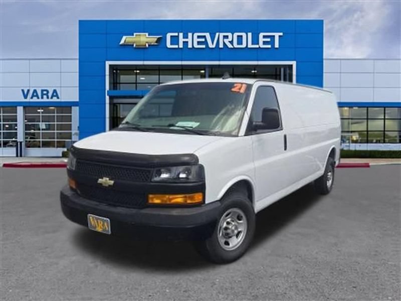 Used 2021 Chevrolet Express 2500 Extended w/ Driver Convenience Package RWD image 1