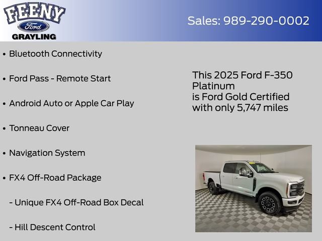 Certified 2025 Ford F350 Platinum image 9