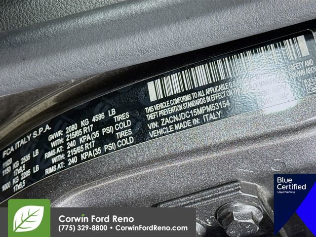 Used 2021 Jeep Renegade Trailhawk w/ Sun & Sound Group AWD/4WD image 37