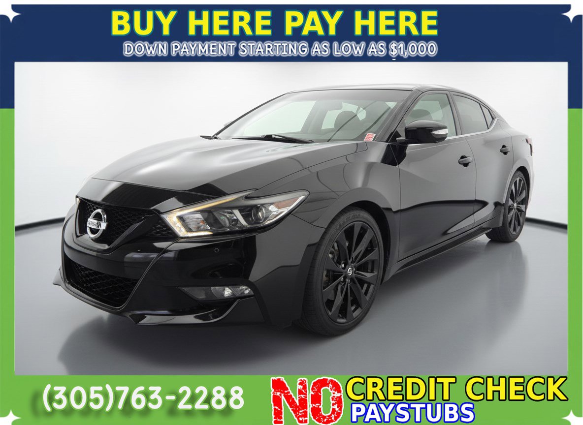 Used 2018 Nissan Maxima SR w/ Midnight Edition FWD image 2