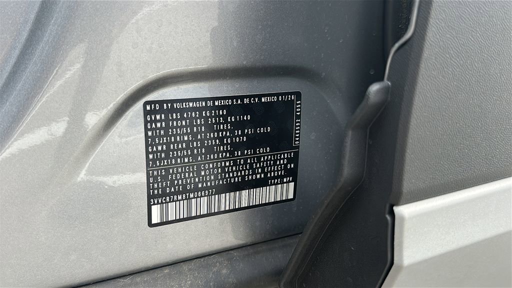 New 2026 Volkswagen Tiguan S image 28