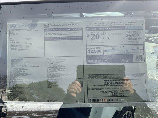 New 2026 Hyundai Palisade Calligraphy image 13