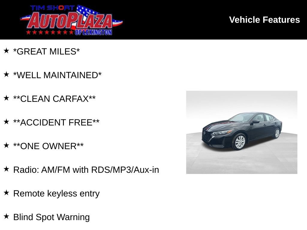 Used 2025 Nissan Sentra S FWD image 7