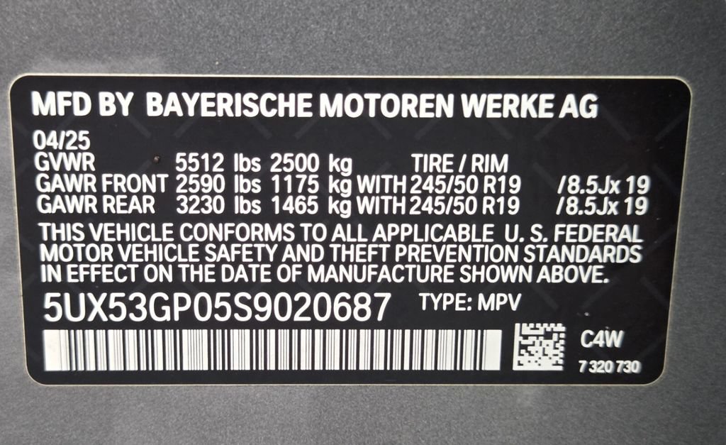 Used 2025 BMW X3 xDrive30i w/ Premium Package AWD/4WD image 33