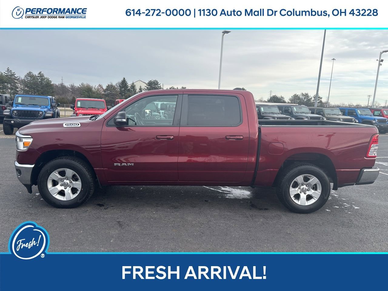 Used 2021 RAM 1500 Big Horn w/ Trailer Tow Group image 7