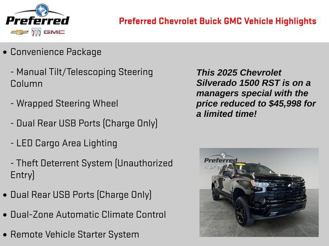 Used 2025 Chevrolet Silverado 1500 RST w/ Z71 Off-Road Package image 4