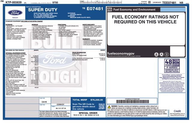 New 2026 Ford F350 XL w/ XL Chrome Package AWD/4WD image 4