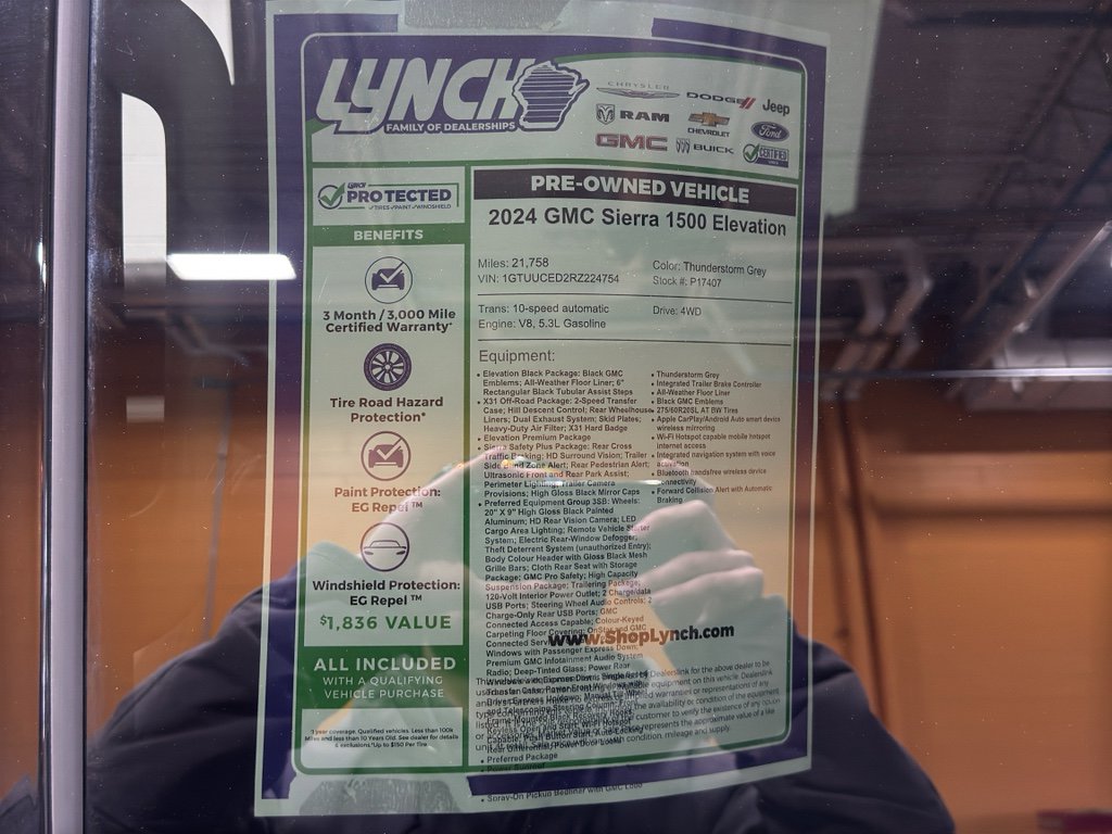 Used 2024 GMC Sierra 1500 Elevation w/ Elevation Premium Package image 46