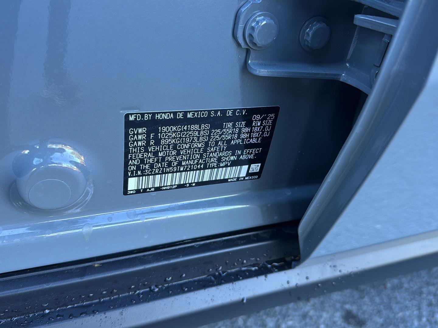 New 2026 Honda HR-V Sport image 31