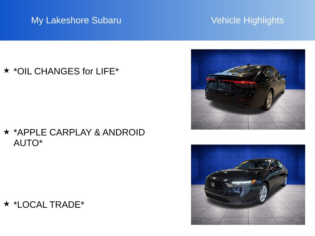 Used 2025 Honda Accord LX image 9