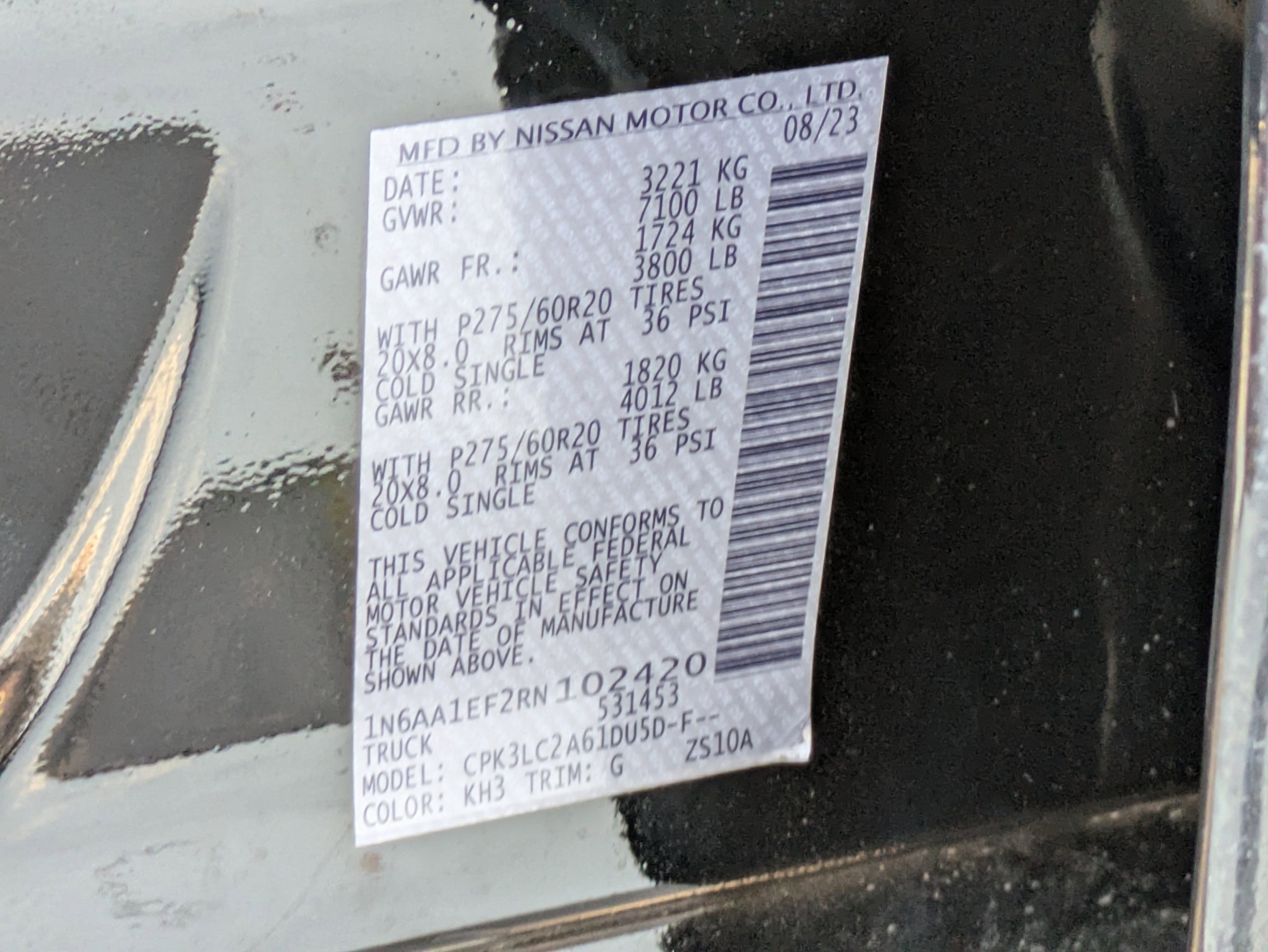 Used 2024 Nissan Titan SV w/ SV Convenience Package image 39