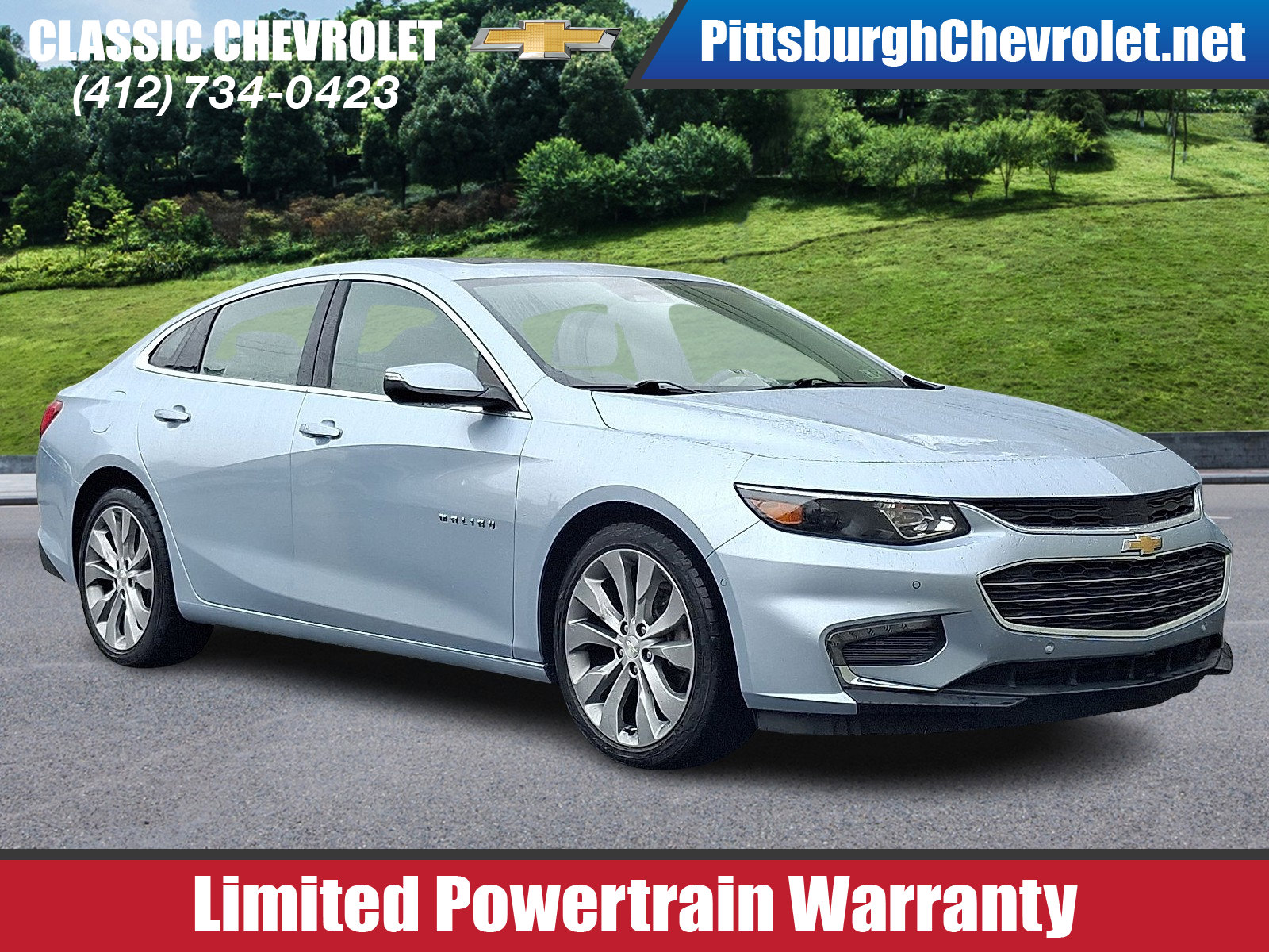 Used 2017 Chevrolet Malibu Premier w/ Premier Sun and Wheel Package