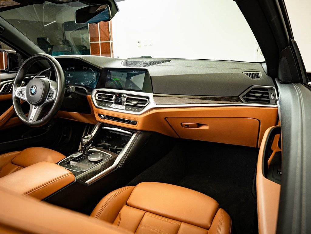 Used 2021 BMW 430i Convertible w/ M Sport Package RWD image 36