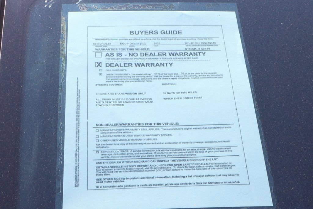 Used 2025 Chevrolet Equinox EV RS image 52