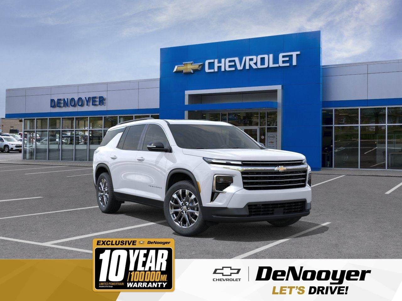 New 2026 Chevrolet Traverse LT w/ Sun and Wheel Package AWD/4WD image 1