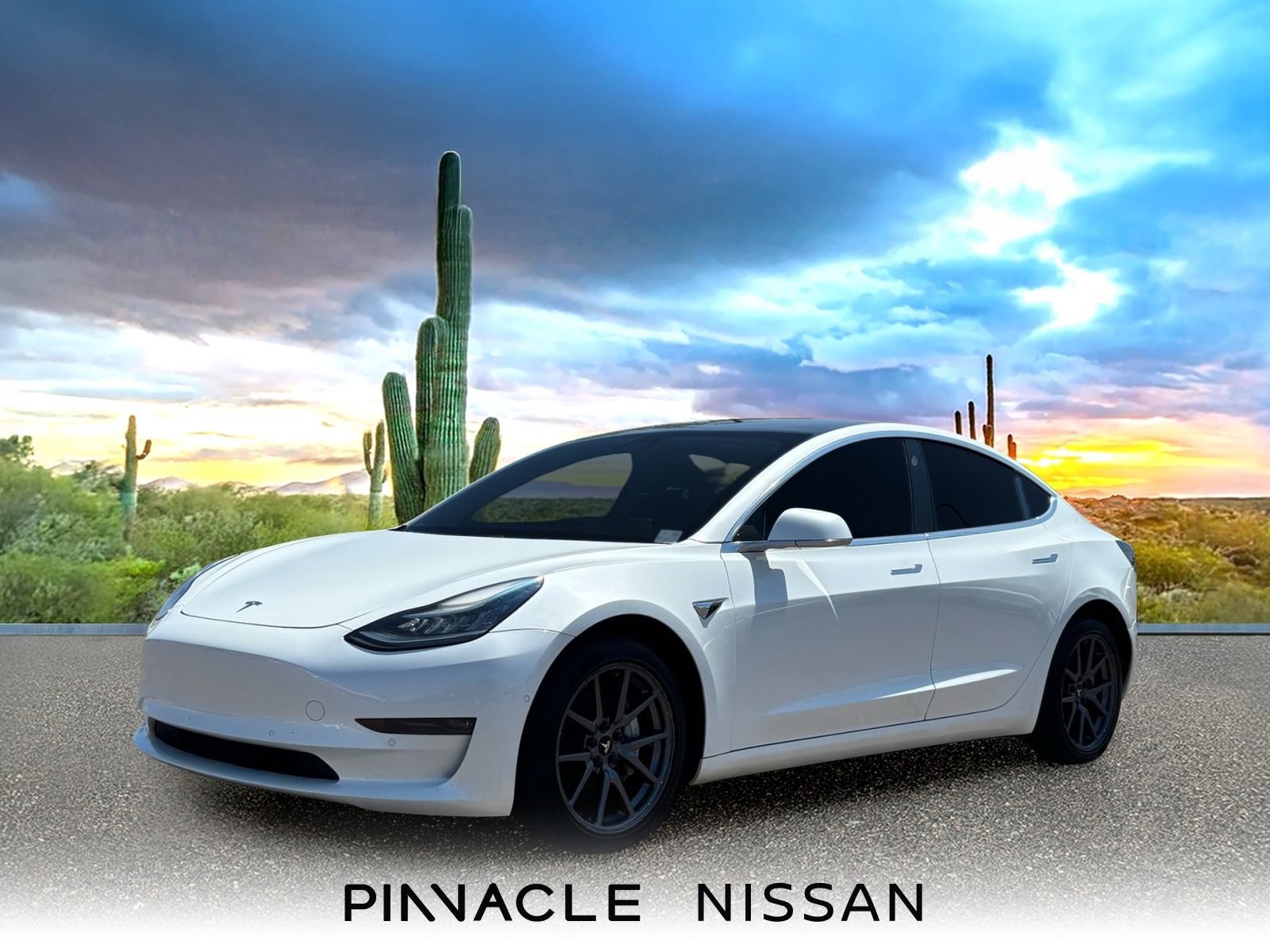 Used 2019 Tesla Model 3 Long Range AWD/4WD image 1