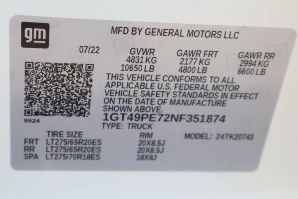 Certified 2022 GMC Sierra 2500 AT4 w/ AT4 Premium Plus Package image 36