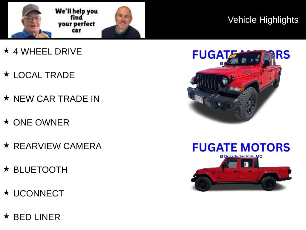 Used 2021 Jeep Gladiator Sport AWD/4WD image 8