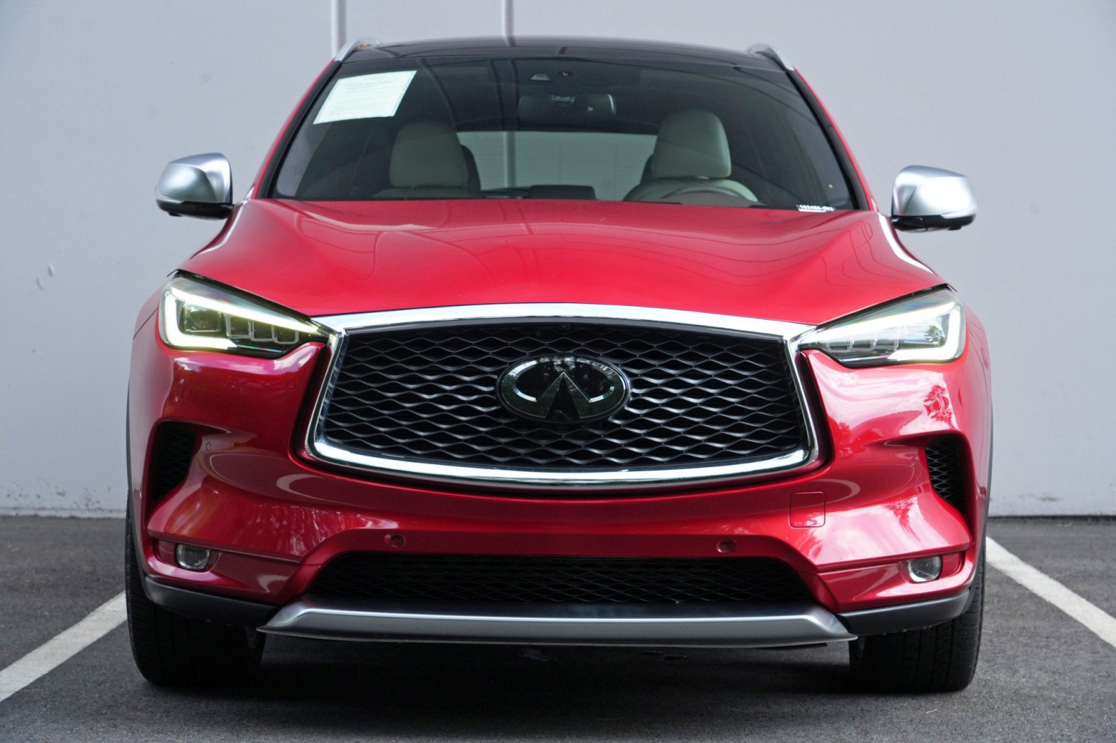 Used 2021 INFINITI QX50 Autograph w/ Premium White Leather Package FWD image 6