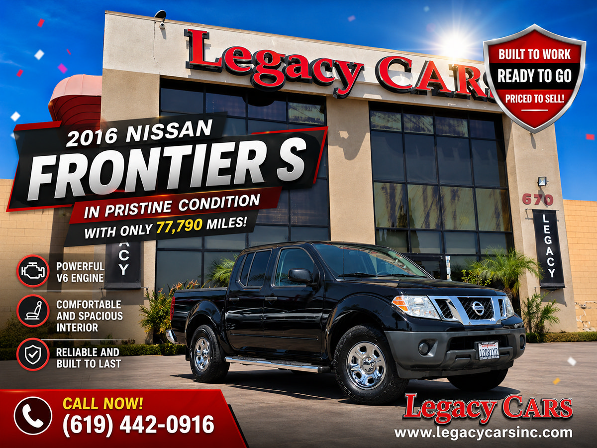 Used 2016 Nissan Frontier S RWD image 2