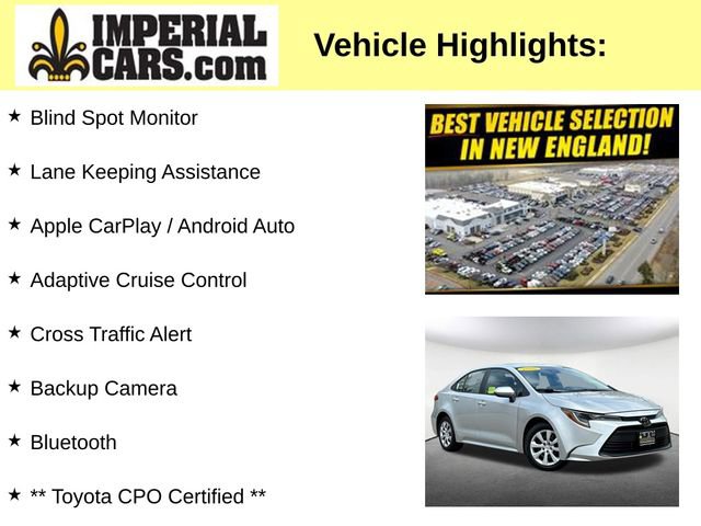 Certified 2026 Toyota Corolla LE FWD image 3