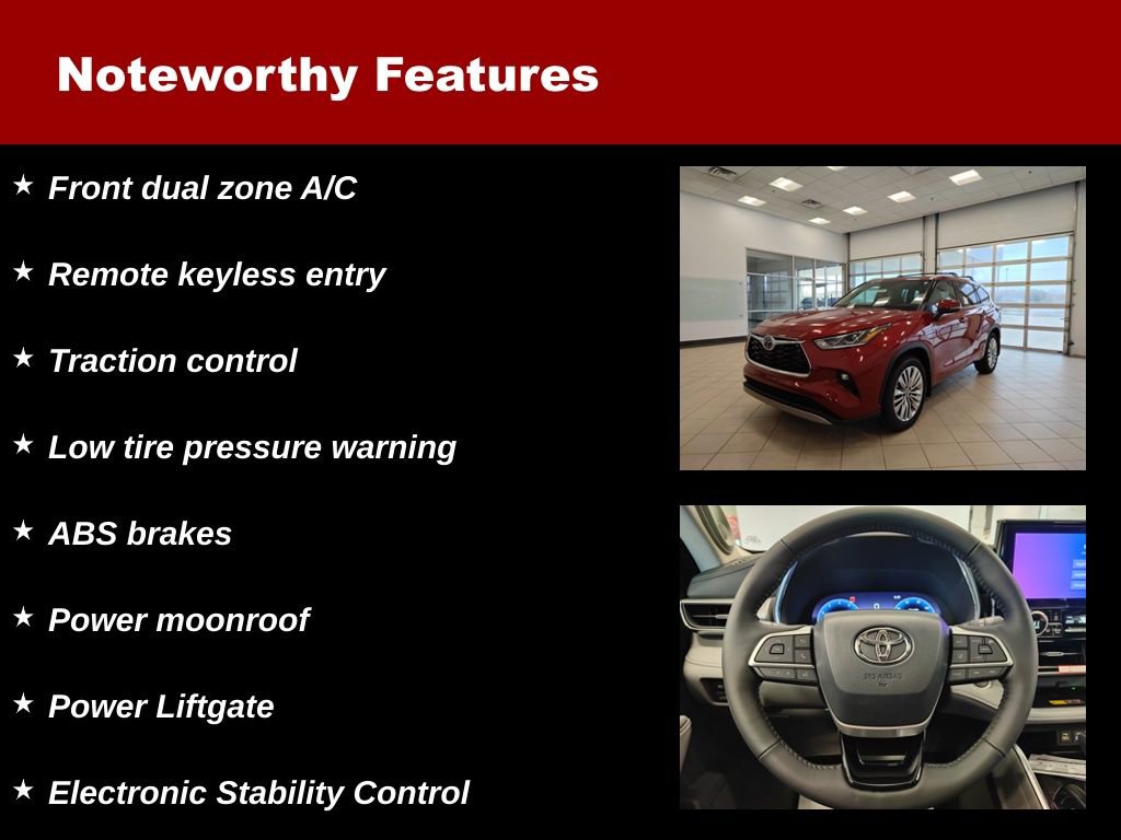 New 2026 Toyota Highlander Platinum image 6