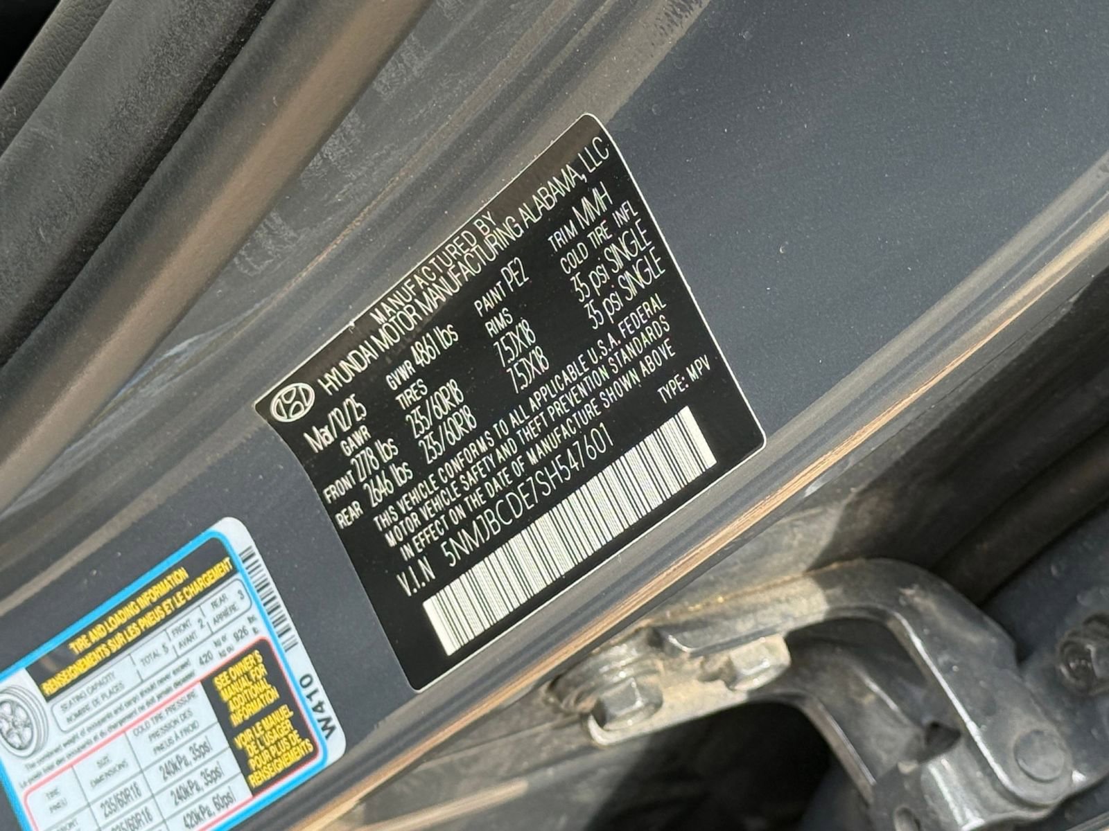 Used 2025 Hyundai Tucson SEL AWD/4WD image 31