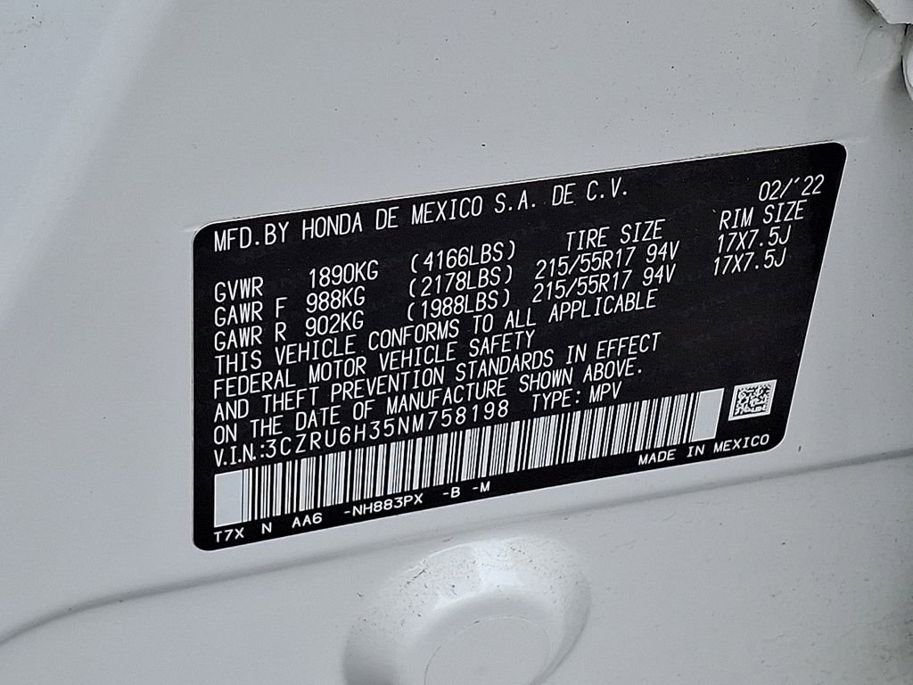 Used 2022 Honda HR-V LX image 26