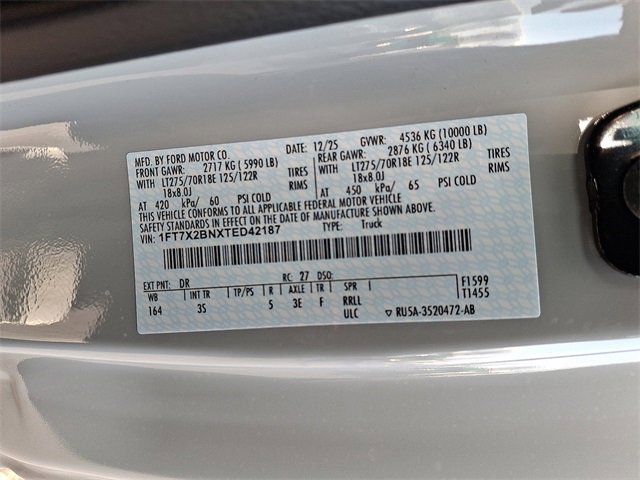 New 2026 Ford F250 XLT w/ FX4 Off-Road Package image 16