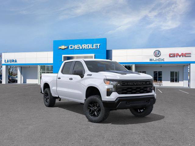 New 2026 Chevrolet Silverado 1500 Custom Trail Boss w/ Dark Appearance Package AWD/4WD image 1